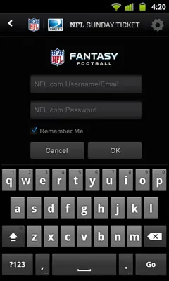 NFL Sunday Ticket android App screenshot 1